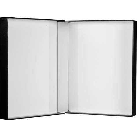 Print File Black Clamshell Archival Portfolio Box 